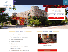 Tablet Screenshot of haciendacantalagua.com
